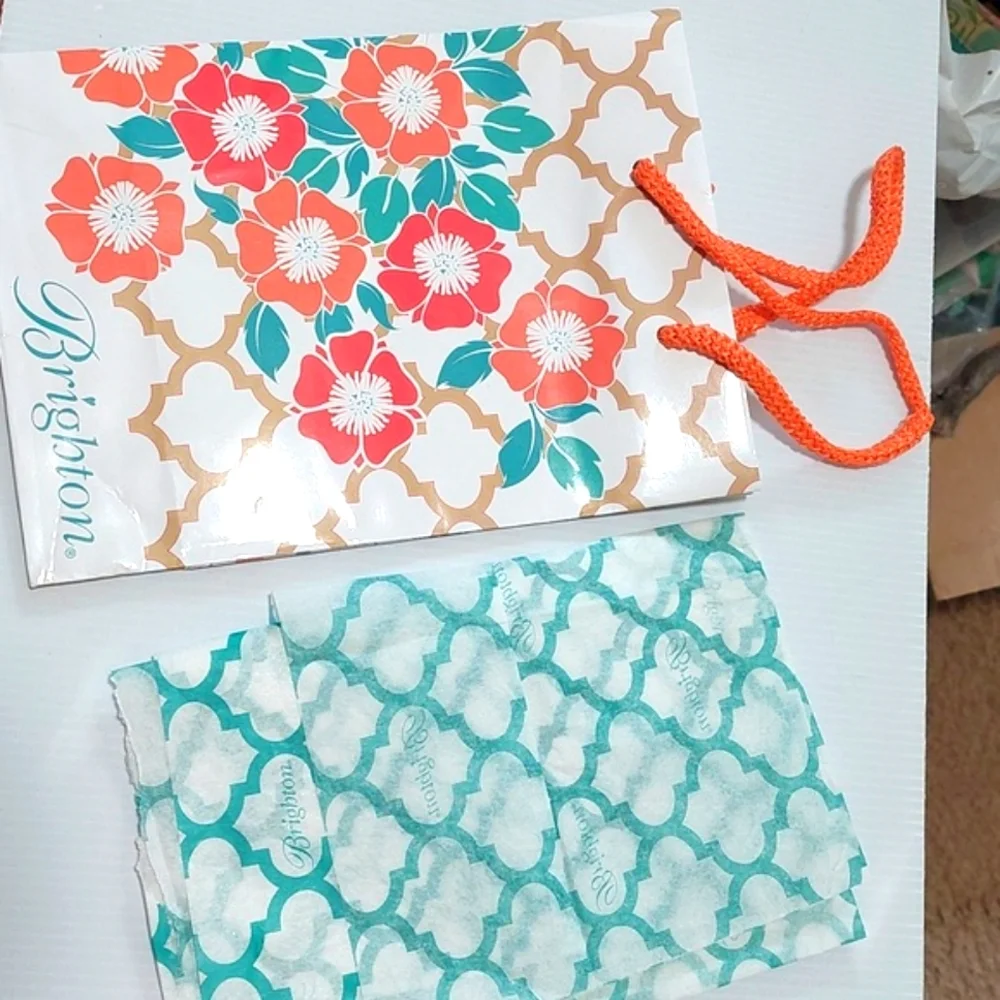 Brighton Gift Bag .Tissue is Included . - Picture 2 of 7